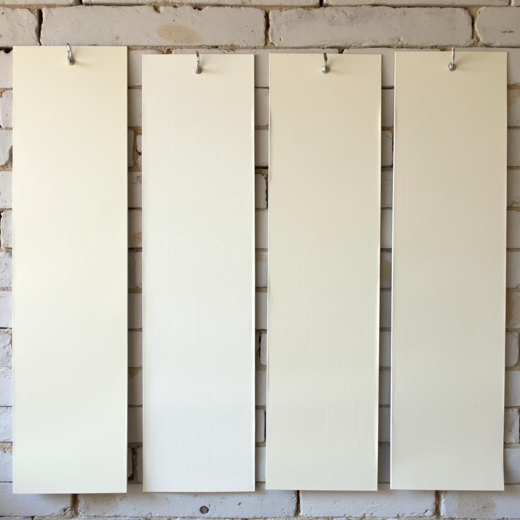 Lựa chọn sơn màu trắng sứ phù hợp cho nhà ống