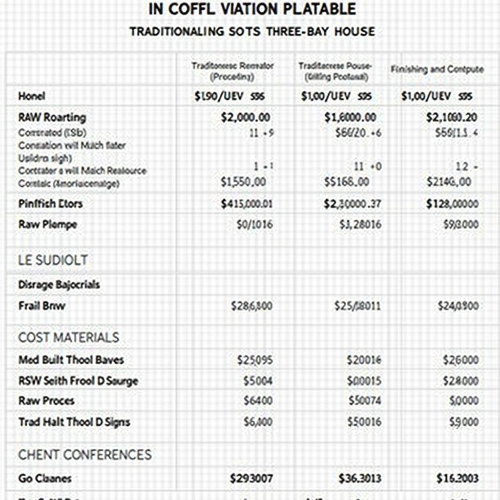 Dự toán chi phí xây dựng nhà 3 gian chi tiết và đầy đủ nhất