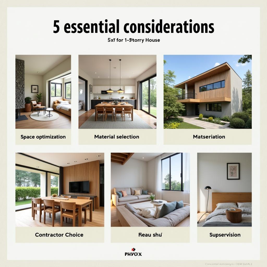 5 Lưu ý quan trọng khi xây nhà 5x20 1 tầng giúp tiết kiệm chi phí và đảm bảo chất lượng