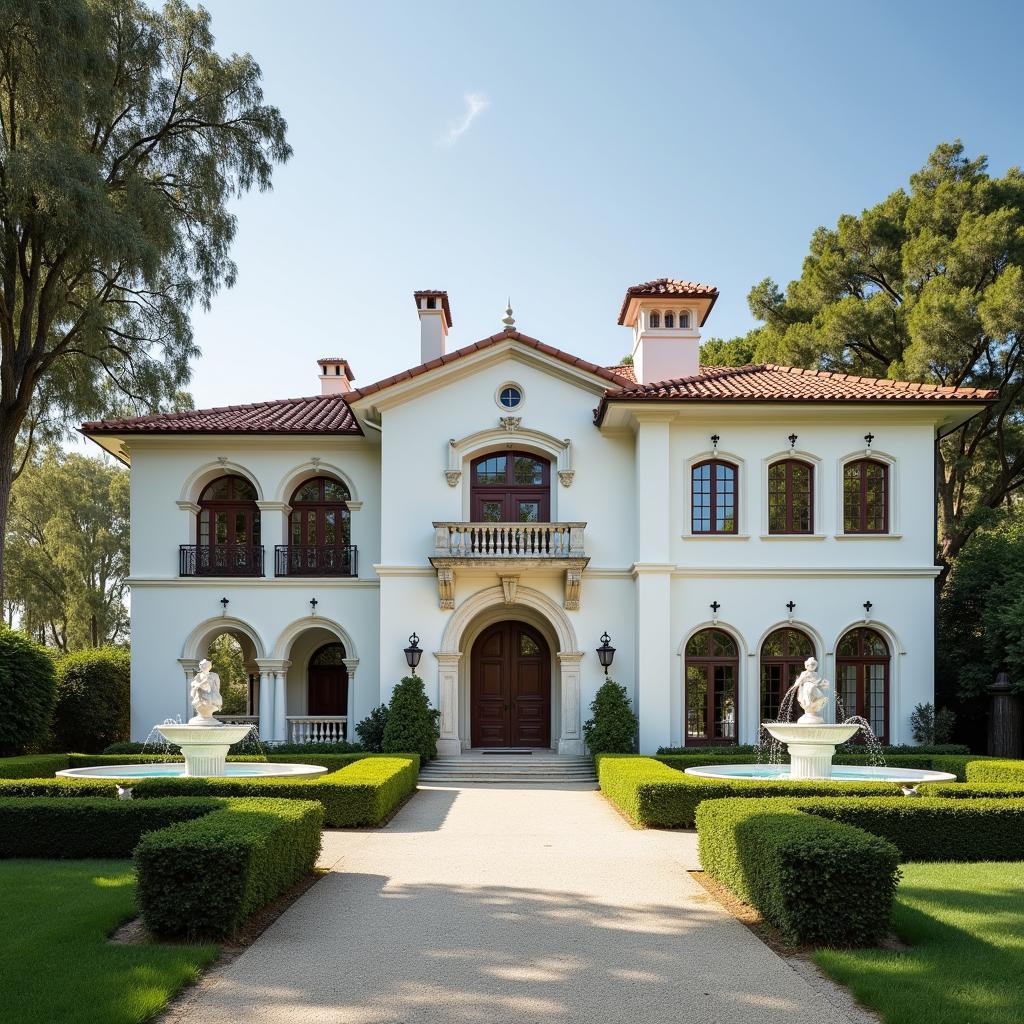 Mẫu nhà cổ điển Pháp lãng mạn, kiến trúc châu Âu tại Việt Nam