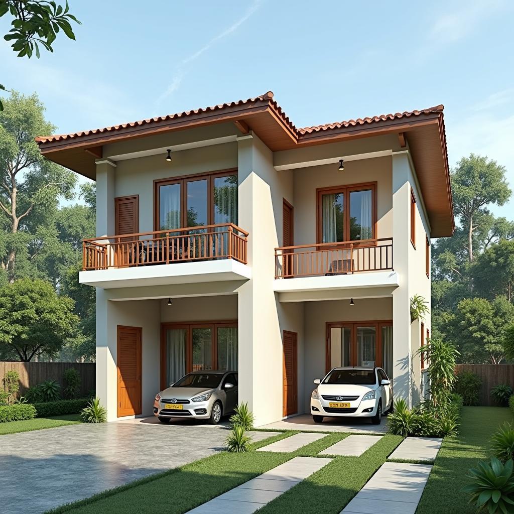 Mau nha san cap 4 gia re phu hop voi nguoi thu nhap thap