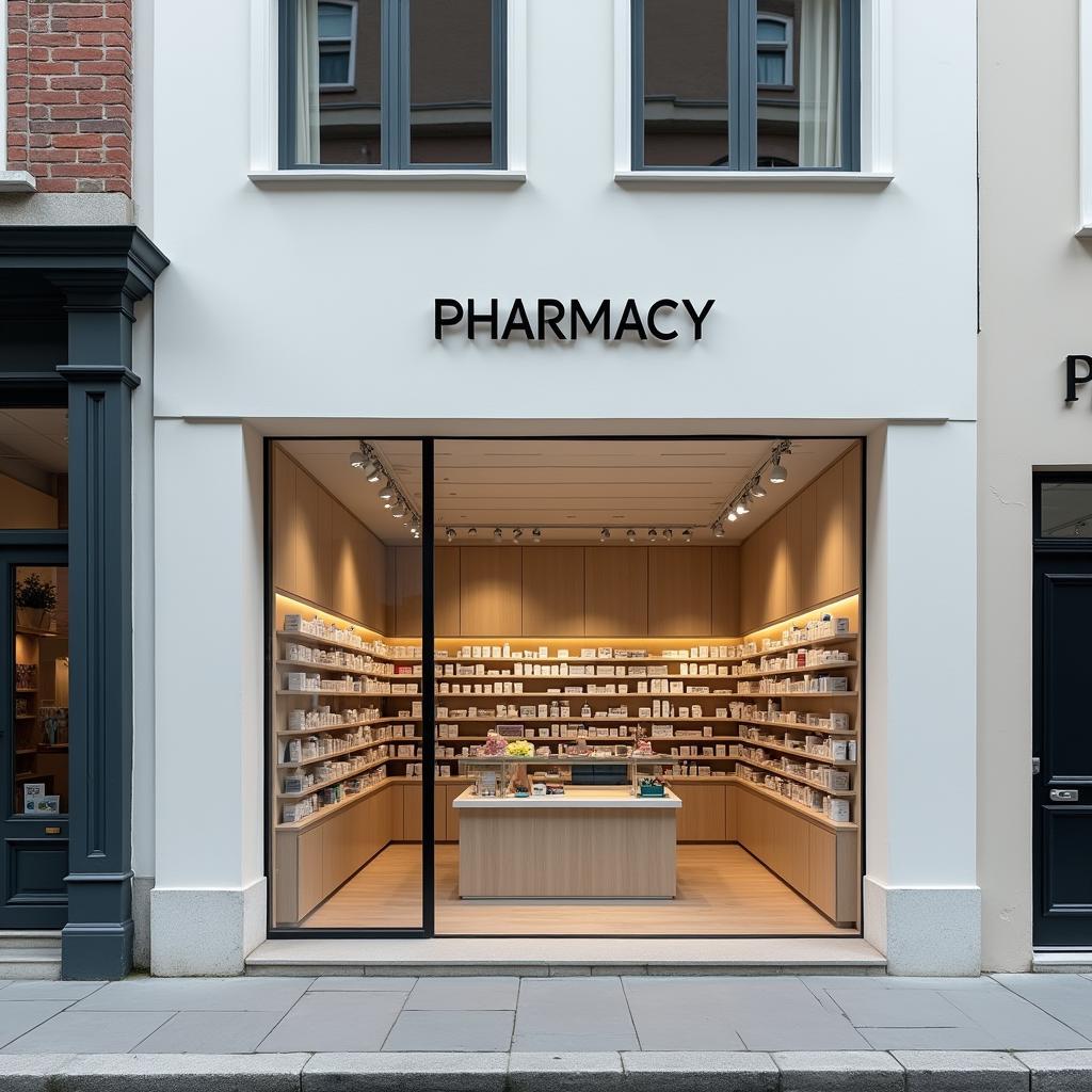 mau-nha-thuoc-phong-cach-hien-dai-thiet-ke-toi-gian