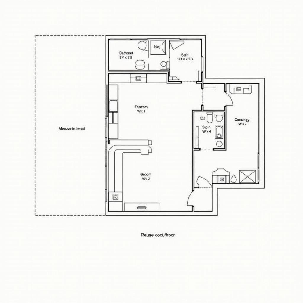 ban ve nha ong 1 tang co gac lung mat bang chi tiet