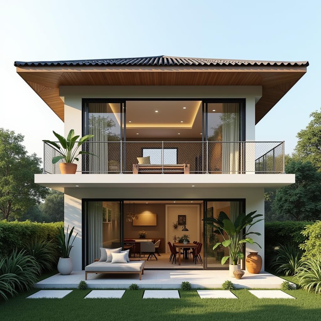 mau-nha-vuon-mai-thai-co-gac-lung-giai-phap-mo-rong-khong-gian-hieu-qua