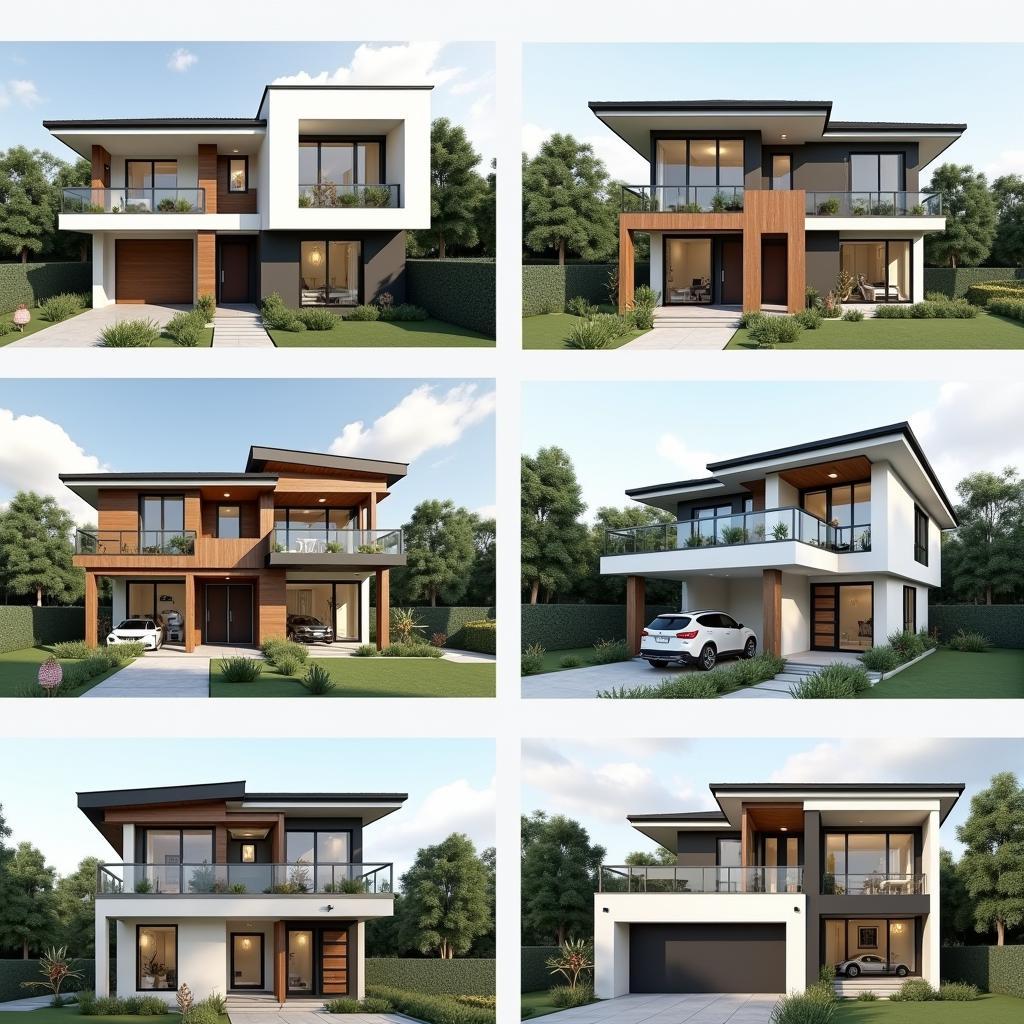 Tổng hợp các mẫu nhà 2 tầng mặt tiền 4m đẹp và đa dạng phong cách