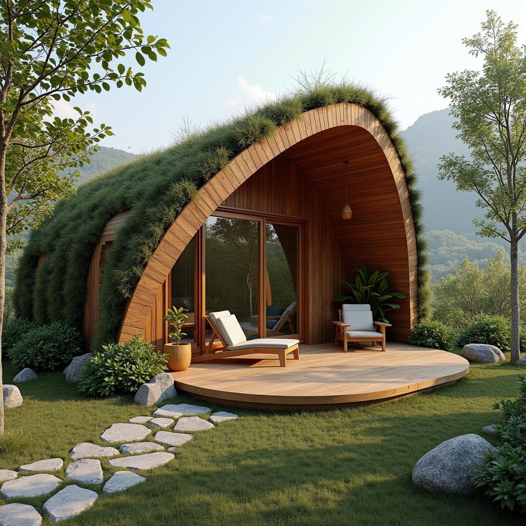 Mau nha go homestay doc dao, thu hut khach du lich, kinh doanh hieu qua